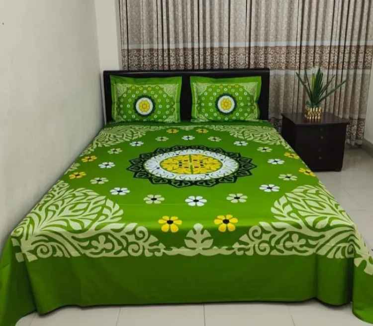 new color bedsheet LITH  (৩ পিসের সেট)